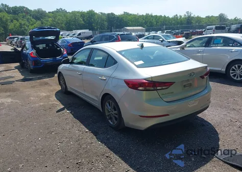 2018 Hyundai Elantra Sel из США, поврежденный, VIN 5NPD84LF3JH272063